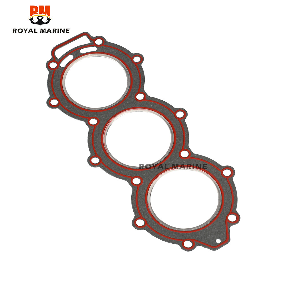 6h3-11181 cylinder head gasket for yamaha outboard motor parsun hidea seapro 60hp 70hp 2 stroke outboard motor 6h3-11181-01 6h3-11181-00 boat engine parts