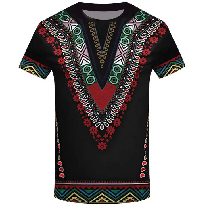 african print t shirts for men