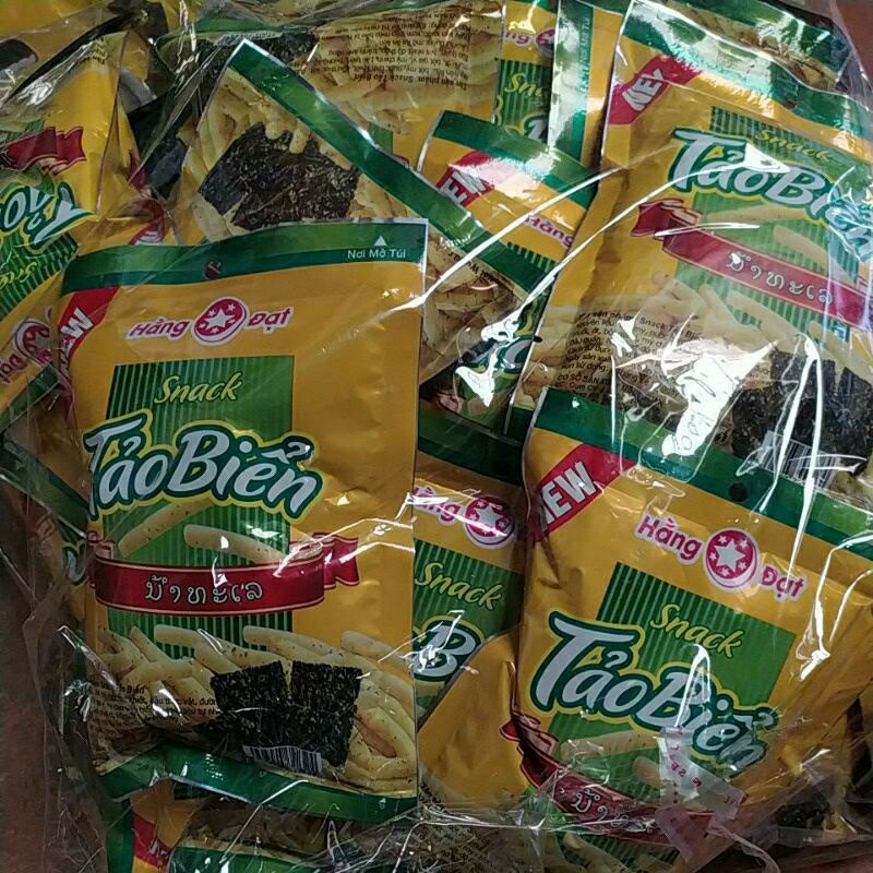 Bịch 30 gói snack tảo biển hằng đại