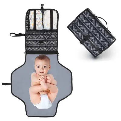 Travel Portable Washable Baby Changing Mat Waterproof Baby Changer Diaper Pad Floor Mats Mattress Infant Care Baby Changing Mats