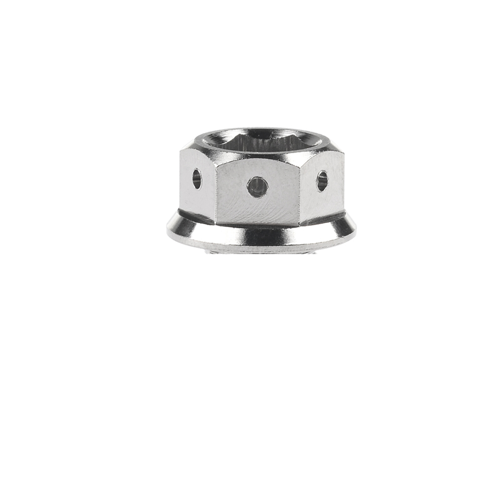 Wanyifa Titanium Flange Bolt Hex Screw M6X1 015 20 25 30 35 40 45 50 55 60mm for Motorcycle Fasteners Outdoor Cycling Parts 1pcs