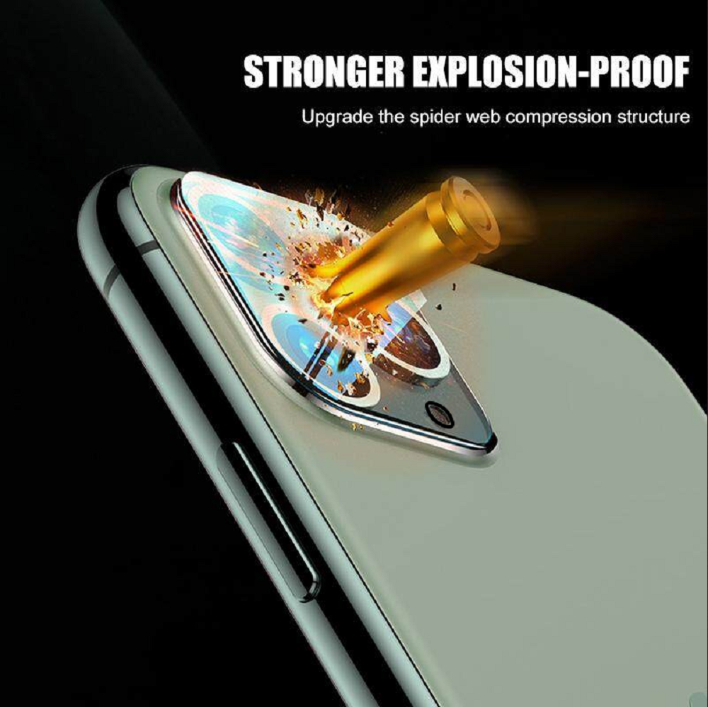 2 Pcs 3D Protector Tempered Glass for 13 Mini/13/13 pro/13 pro max or iPhone 11/ 11 Pro / 11 Pro Max Back Camera Lens Protector Screen Film Full Coverage for iphone 12 Mini/12/12 pro/12 pro max