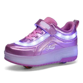 pink led shoes