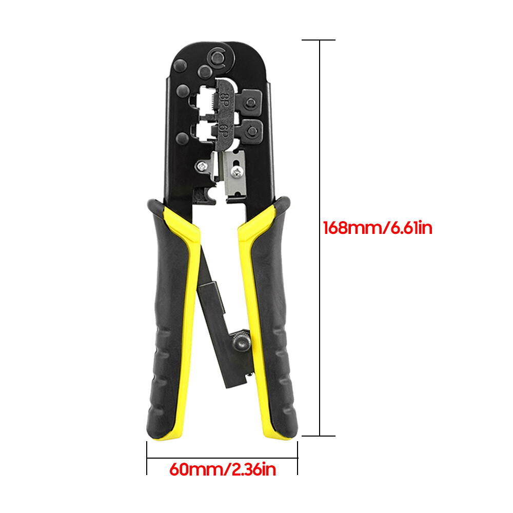 Smart Sensor Dụng Cụ Uốn Dây Điện Đa Năng 3 Trong 1 Dụng Cụ Cắt Kìm Tuốt Dây Điện, Dụng Cụ Uốn Dây Điện Thoại Đường Dây Mạng 8P 6P Dụng Cụ Cầm Tay Thợ Điện Cắt Tuốt Dây Điện