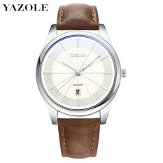 YAZOLE Đồng Hồ Thương Hiệu Cao Cấp Hàng Đầu 585 Đồng Hồ Thạch Anh Thể Thao Thời Trang Đồng Hồ Đeo Tay Xu Hướng Quà Tặng Cho Nam Mứt Tangan Lelaki
