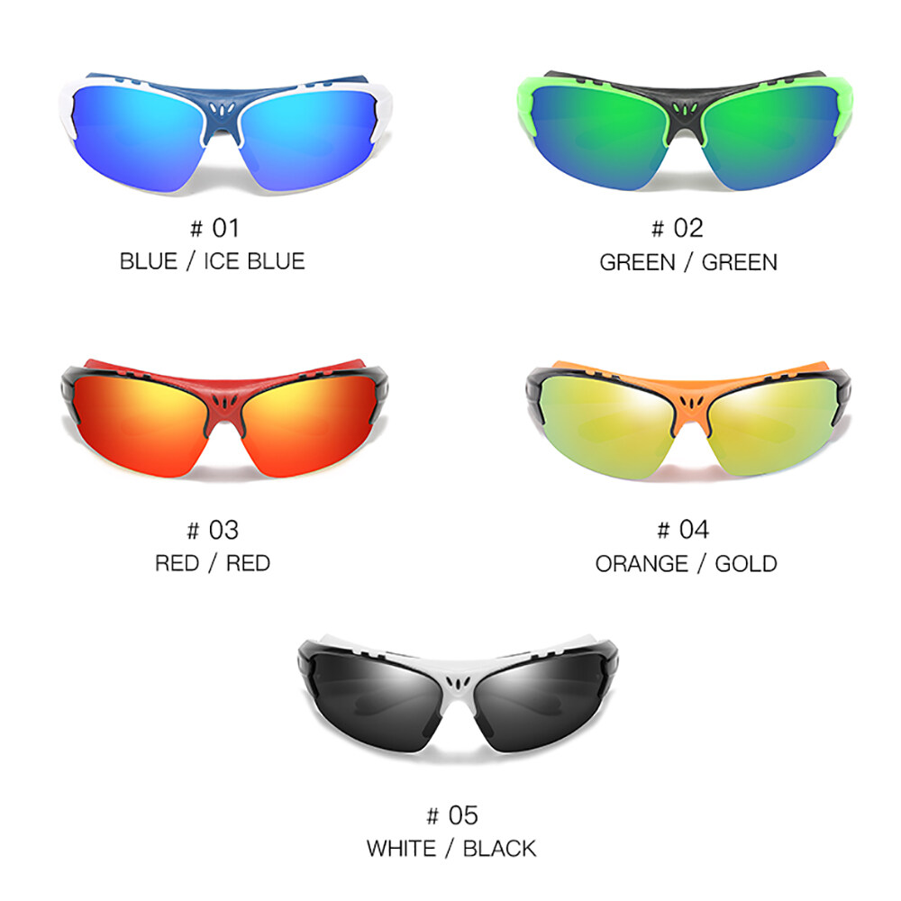 【สหรัฐอเมริกา Stock 】กลางแจ้งแว่นตากันแดด Polarized สำหรับผู้ชายและผู้หญิง,กีฬา Windproof แว่นตาปั่นจักรยาน,เหมาะสำหรับวิ่ง/ขี่จักรยาน/แว่นตาดำน้ำ,ของขวัญสำหรับชายและหญิง