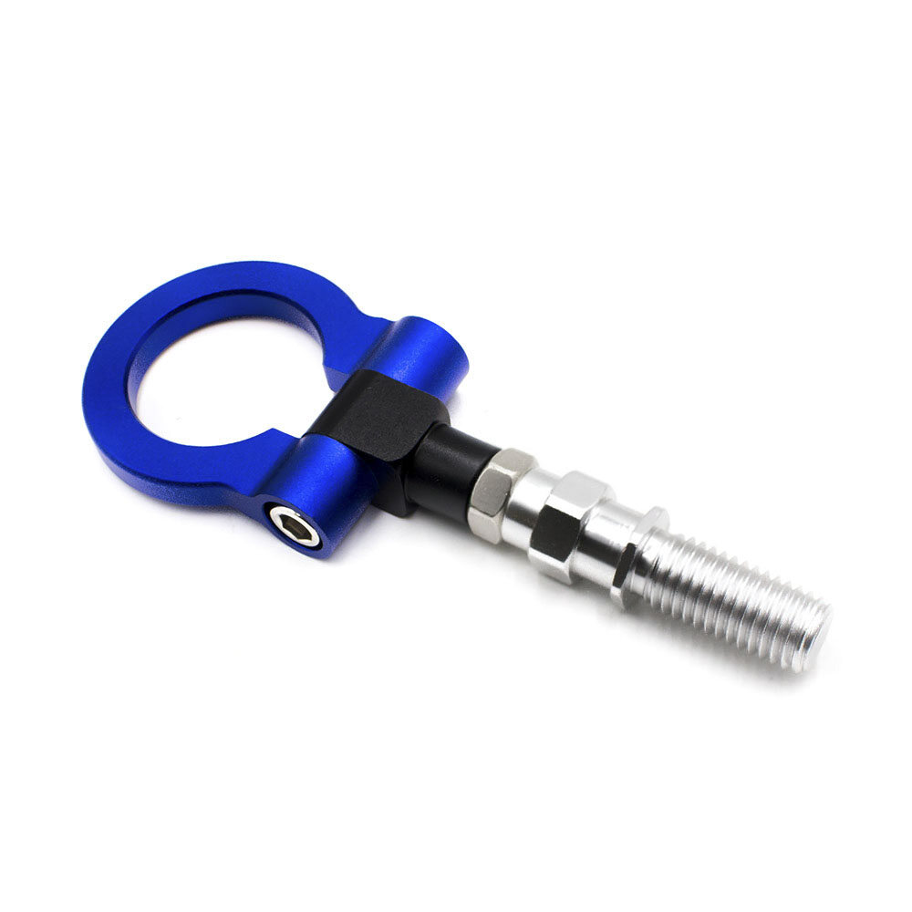 Car racing front rear tow hook auto trailer ring tow hook bars set for honda civic m18*2.5