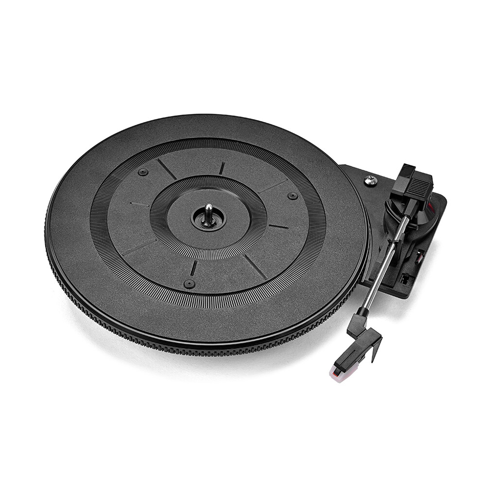 Sunshine Girl-Vintage Vinyl LP Record Player Turntable 28cm 3 Speed(33/45/78 RMP) with Stylus Phonograph Accessories Parts