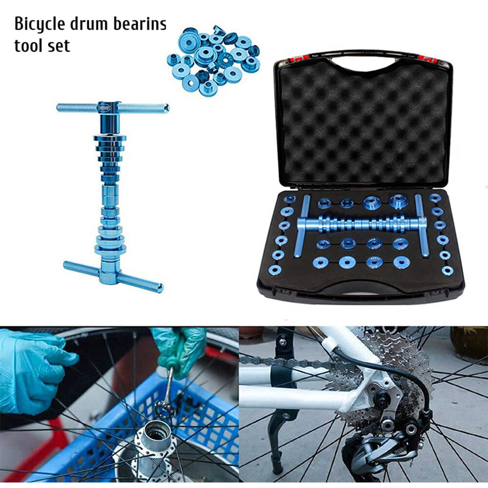 Bicycle Bearing Press Set Wheel Pivot Point Universal Hub Cycle Bearing Press Soft Tail Frame