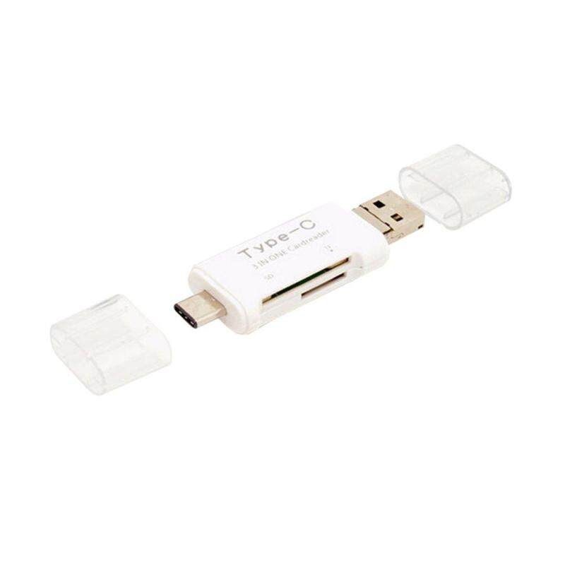 GOOD OTG Type-C Card Reader USB 3.0 USB A Micro USB Combo to TF SD Card Reader