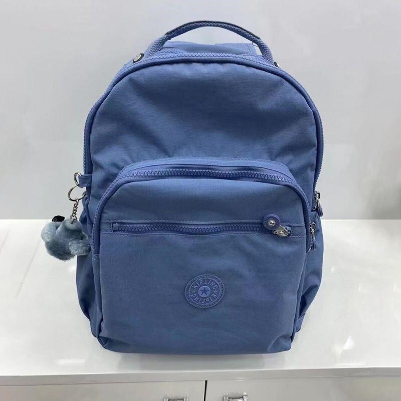 New Monkey Backpack Medium Schoolbag Ins Niche Lightweight Nylon Kipling Backpack Commuting 14 Inch Computer Bag