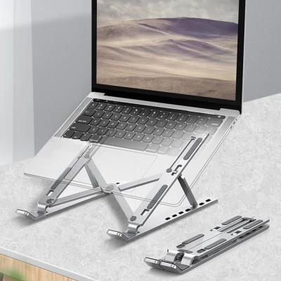 Foldable Laptop Stand Non slip Adjustable Desktop Laptop Holder Notebook Stand sFor Notebook Macbook Pro Air iPad Pro