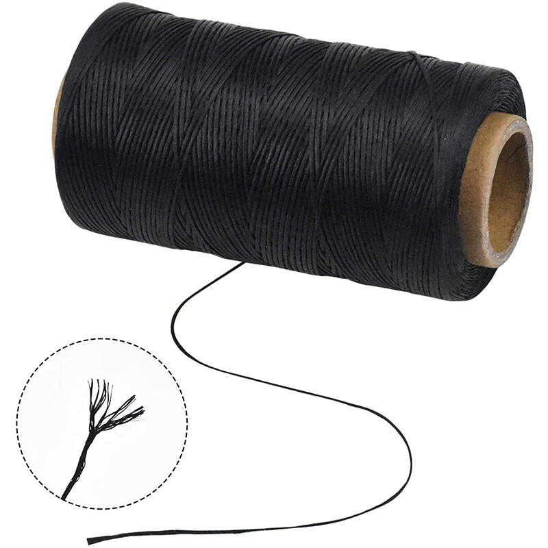 【ZNBY】 Sáp May Da 150D, Sáp Phẳng Ren, Chỉ Sáp Khâu Chỉ May