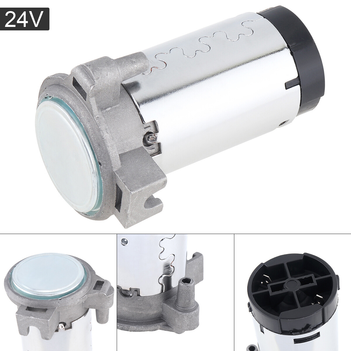 17 Inch 24V 150dB Super Loud Car Air Operated Horn Single Trumpet Air Horn Compressor for Truck Boat Train Lorry Vehicles