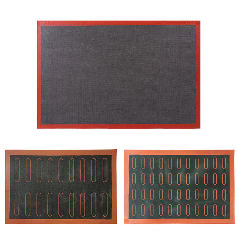 Silicone Baking Mat Non-Stick Oven Sheet Liner Bakery Tool For Cookie /Bread/ Macaroon Steaming Mesh Pad Kitchen Bakeware Accessories