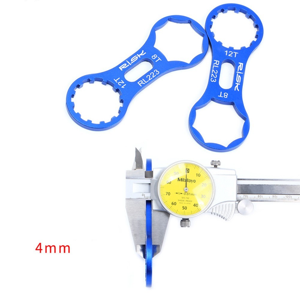 1pc risk mountain bike front fork shoulder cover wrench xcm/xcr/xct/rst removal tool bike fork repair tool bicycle accessories