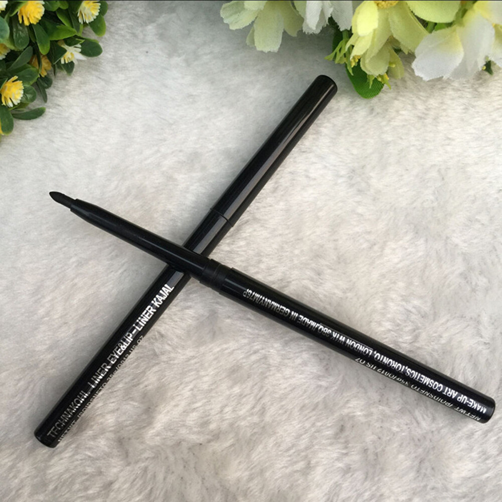 Automatic Rotating Eyebrow Pen Waterproof Without Halo Dye Can Be The Same Eyeliner Automatic Rotar-y Eyebrow Eyeliner Pencil Waterproof Lasting Non Smudge Cosmetic
