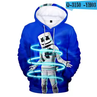 marshmello face sweatshirt