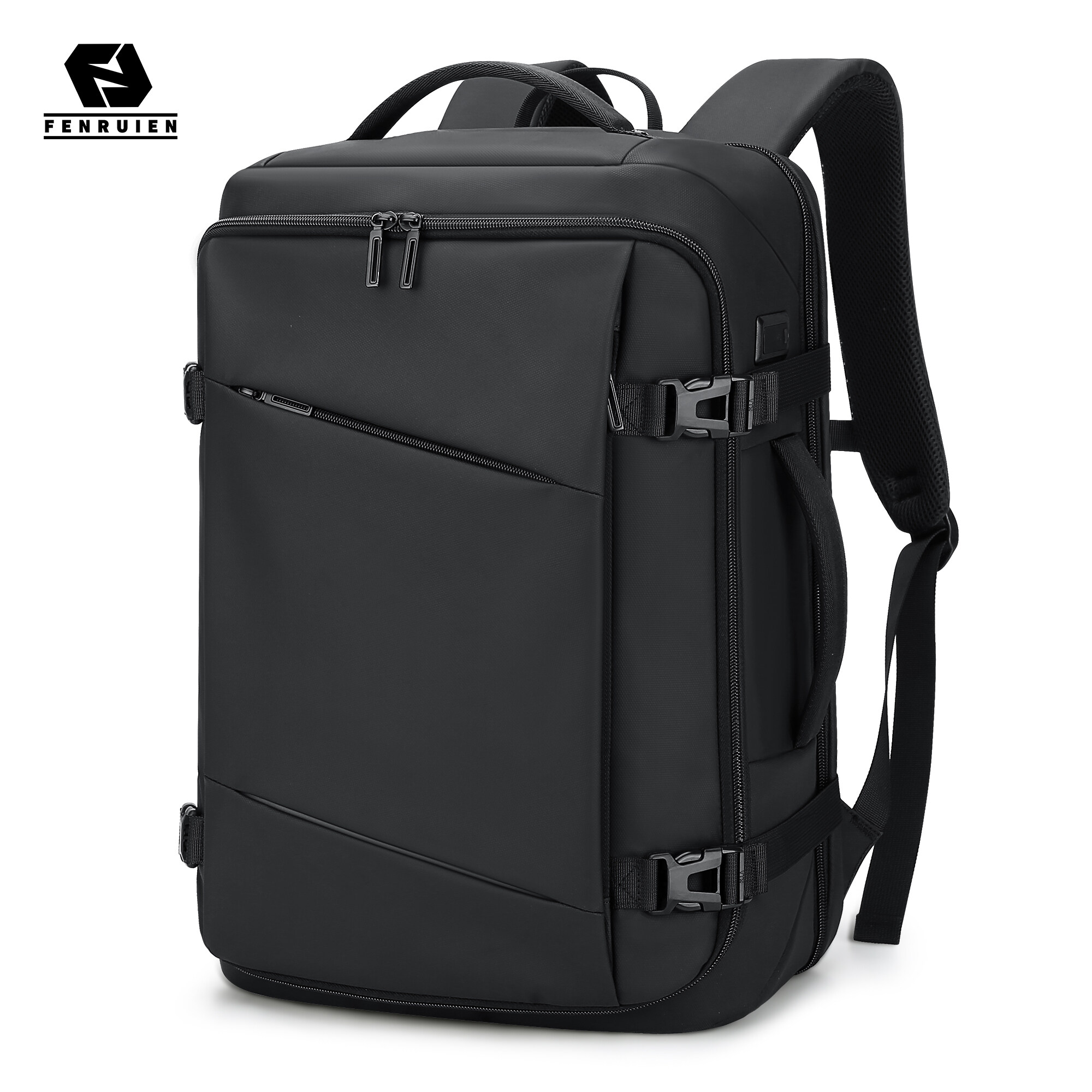 FENRUIEN Ba Lô Nam Mới 2021, Túi Đựng Máy Tính Xách Tay 17.3 Inch Chống