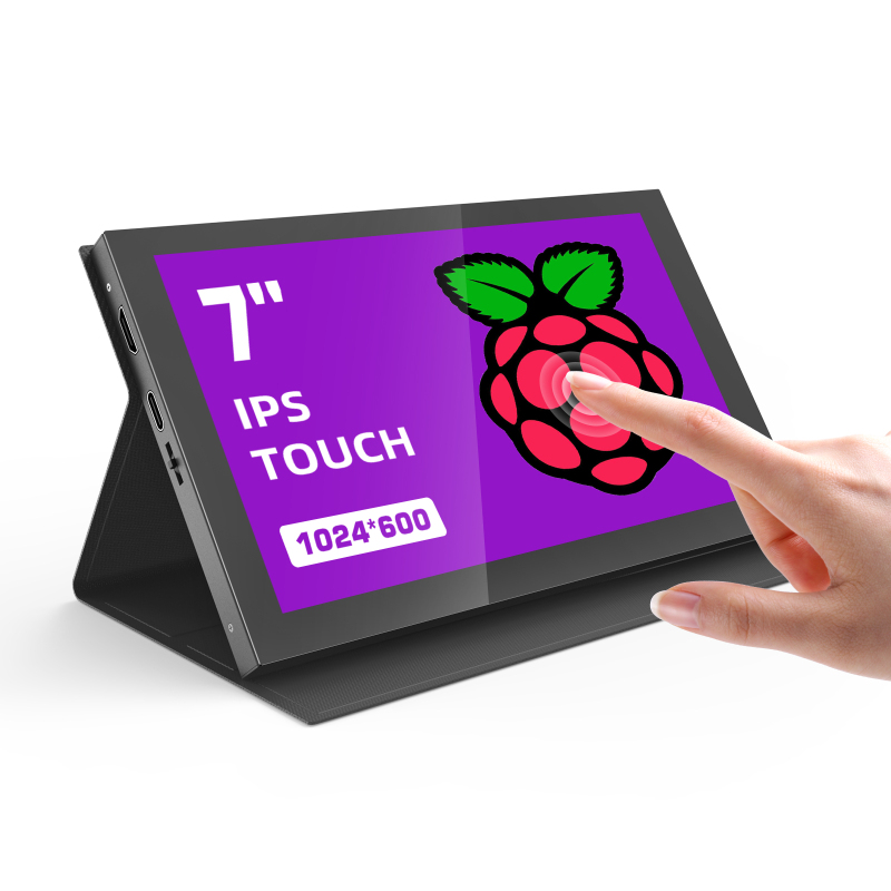 Raspberry Pi Screen APROTII 7 inch 1024x600 IPS Portable Monitor 5 ...