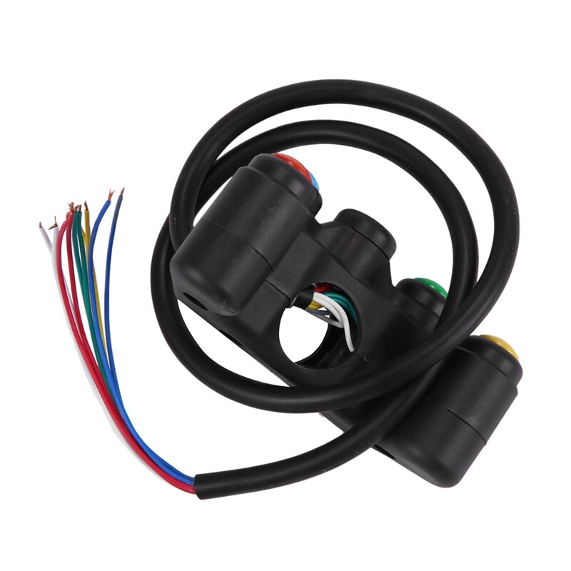 Universal Button Array Motorcycle Switches Race Bikes Motorcross 22mm