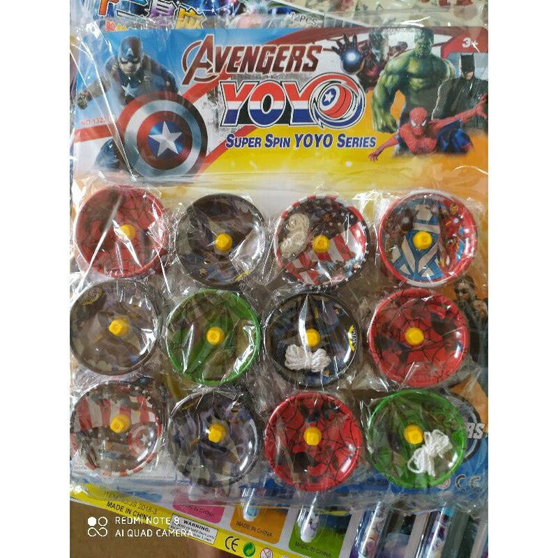 Vỉ 12 cái yoyo loại cực đẹp