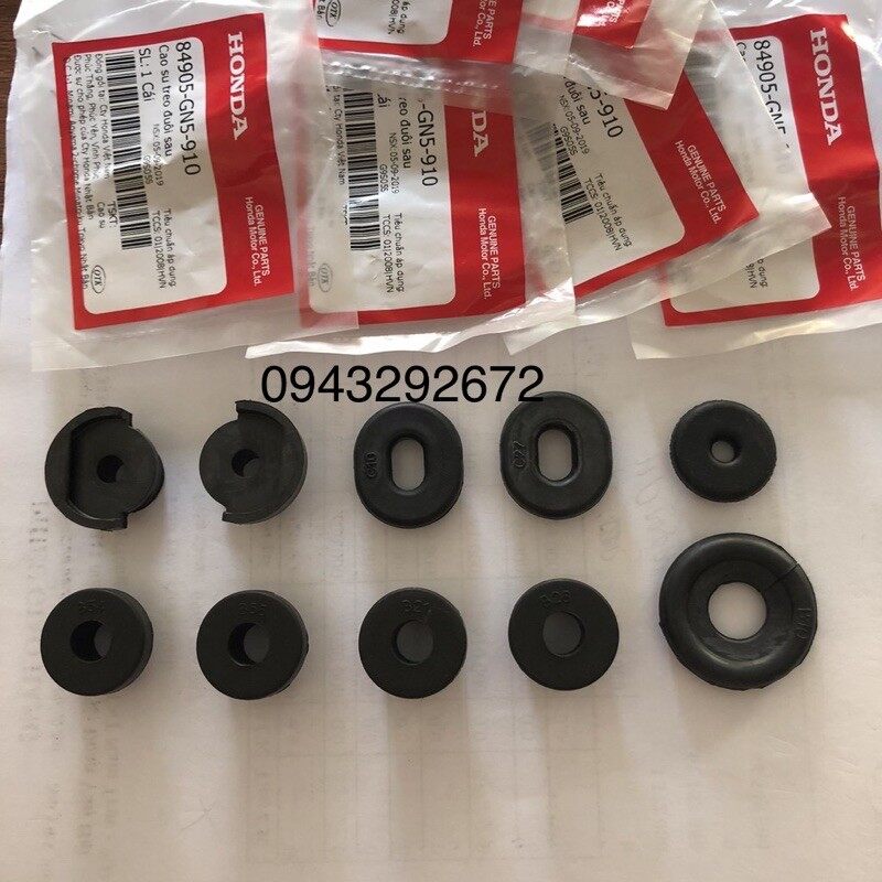 Bộ cao su dàn áo xe Dream Zin