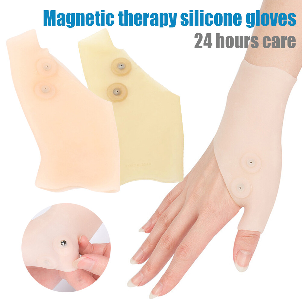 1 PCS New Magnetic SEBS Wrist Guard Finger Fixed Gloves Right Hand