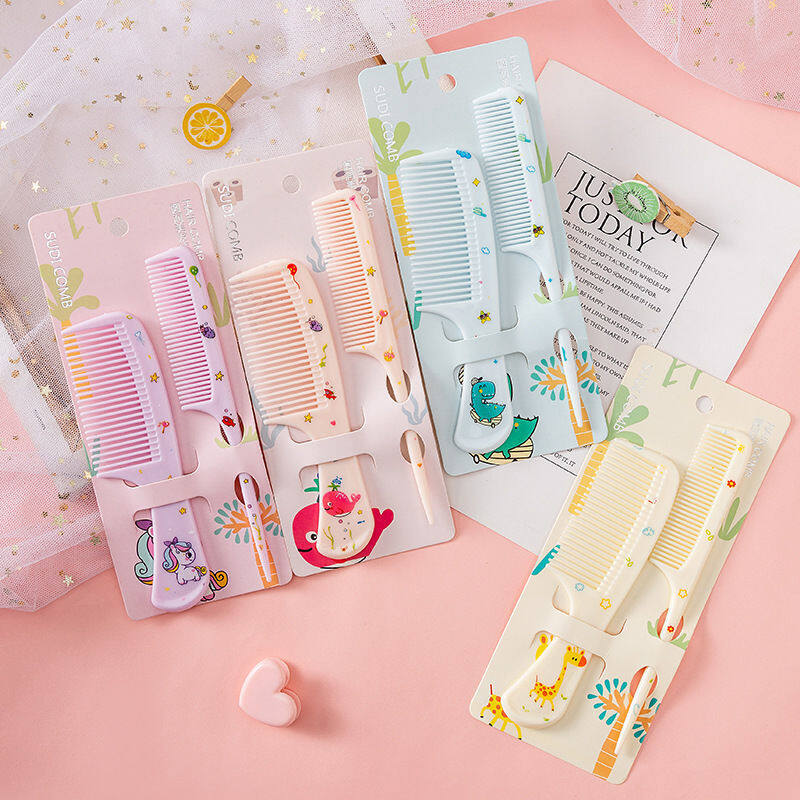 Lovely Cartoon Hair Comb Set with Comb