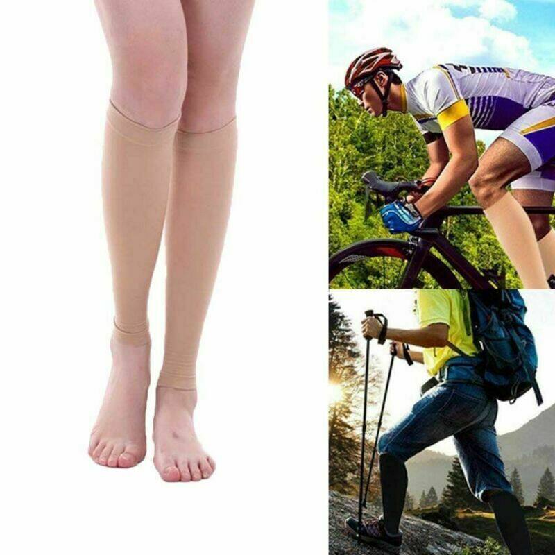 Prevent Calf Varicose Veins Compression Sock Medical Grade One Pressure  Treat Varicose Leg Women Slim Socks Black Flesh-colored 