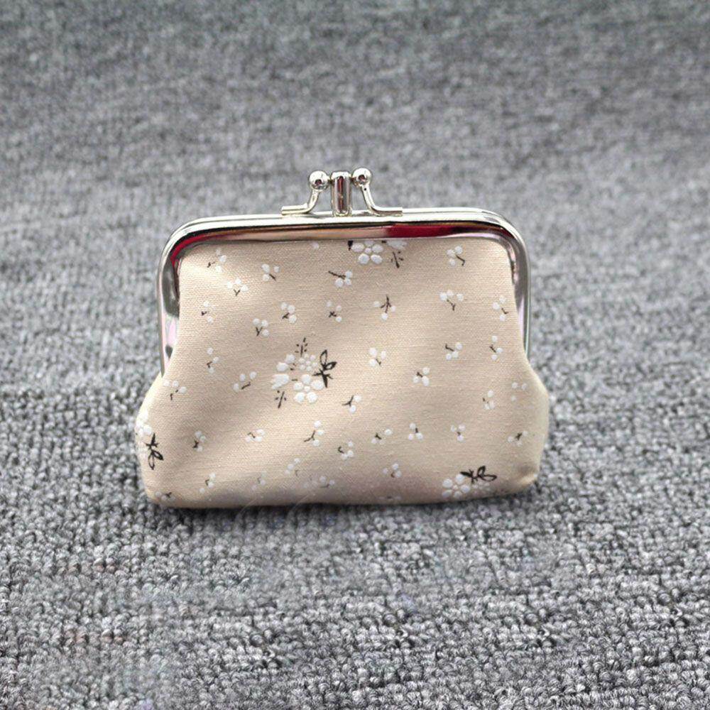 1* Mini Vintage Fashion Handbag Clutch Bag Money Bag Double Layer Zero Purses Small Wallet Hasp Coin Purse Clutch Bag