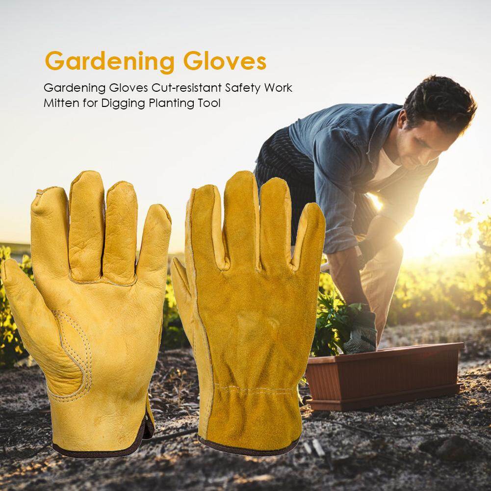 [Special offer]Gardening Gloves Cut-resistant Safety Work Mitten for Digging Planting Tool