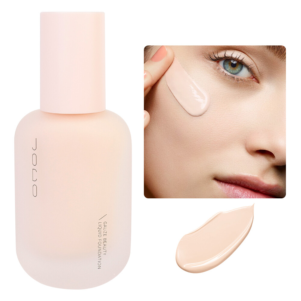 Dorisna Smooth Foundation Makeup High Coverage Makeup Base Lasting Waterproof Skin Brighting BB Cream