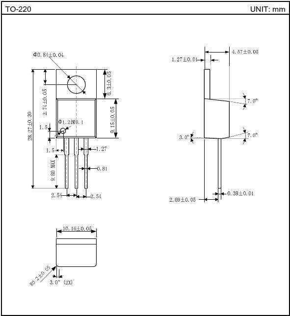 2SC2073 C2073 1.5A 150V NPN Transistor TO-220 IC Triode