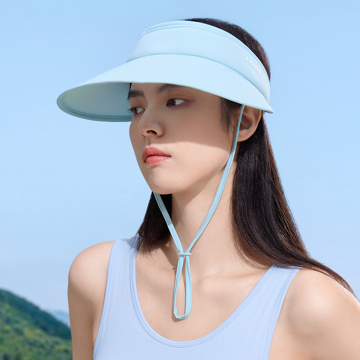 Camel 2023 new lightweight sunproof hat UPF 50+ ultraviolet protection cap