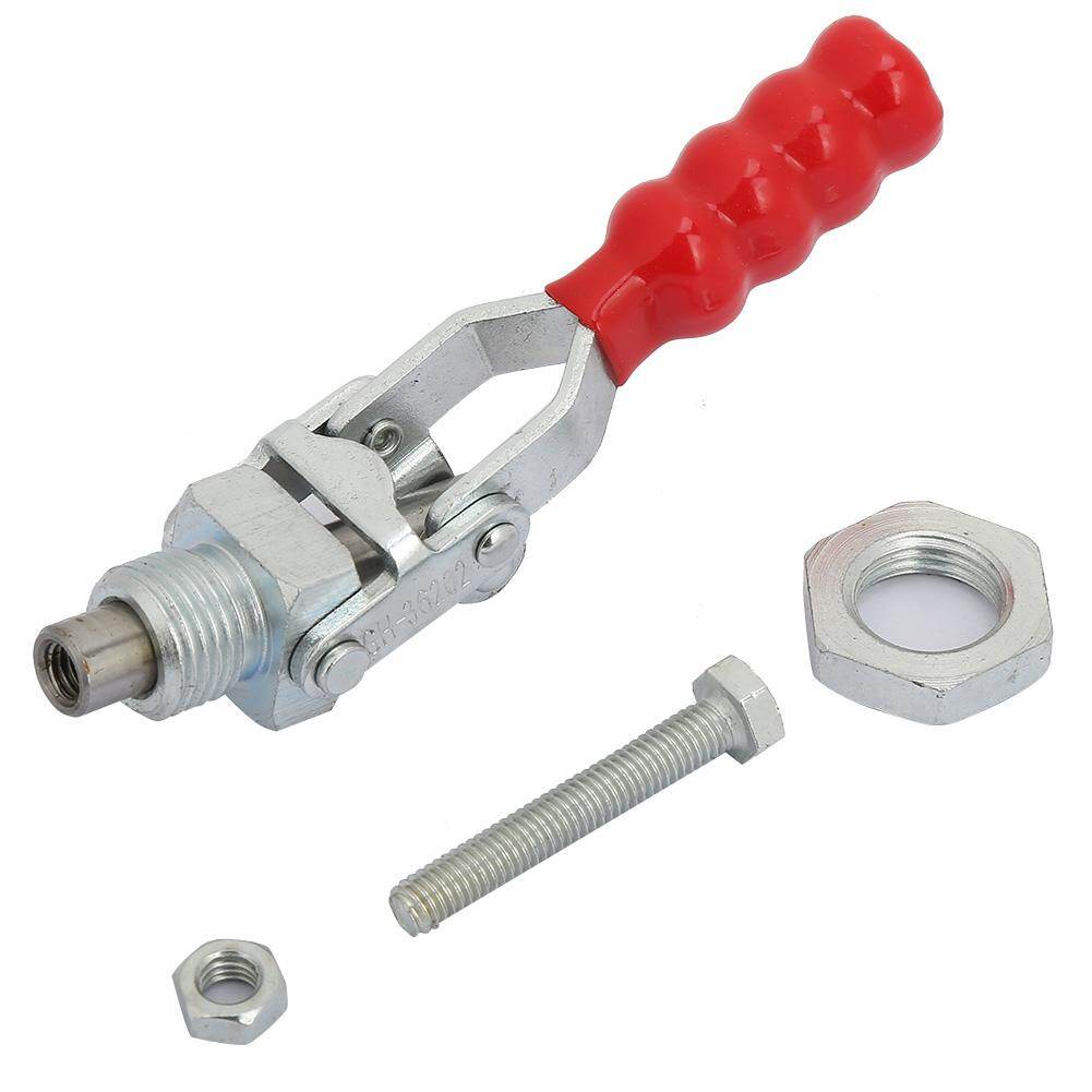 Zonejoy Sắt mạ kẽm 10mm Phạm vi Đẩy/kéo nhanh chóng phát hành kẹp gá lực kẹp 100kg