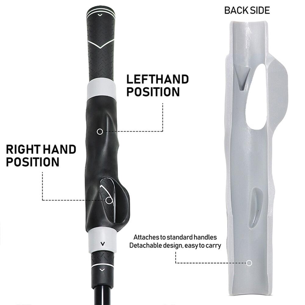 Rubber Golf Swing Trainer Grip Portable Golf Postural Correction Grip Corrective Action Lightweight Antiskid Outdoor Accessories