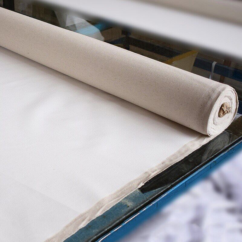 Canvas Roll Professional Blank Canvas voor Schilderen Laag Acryl Olieverf Canvas Linnen Blend Primed Art Supplies voor Kunstenaar 5M One Roll Canvas Roll voor Schilderen (Kleur: 5M lange breedte 58cm
