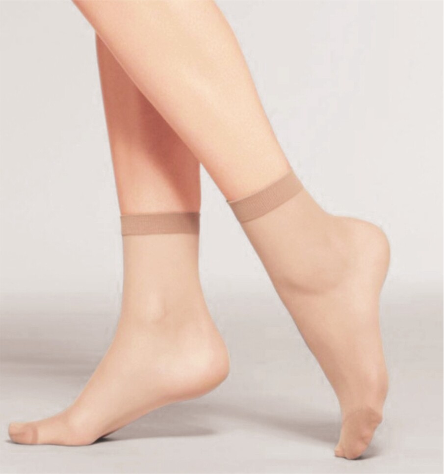 10 Pairs Women's Ankle Socks Ultra-thin Elastic Silky Short Silk Stockings