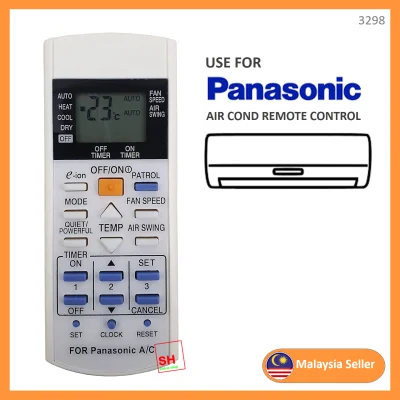 Panasonic air cond air conditioner aircond remote control - 3B