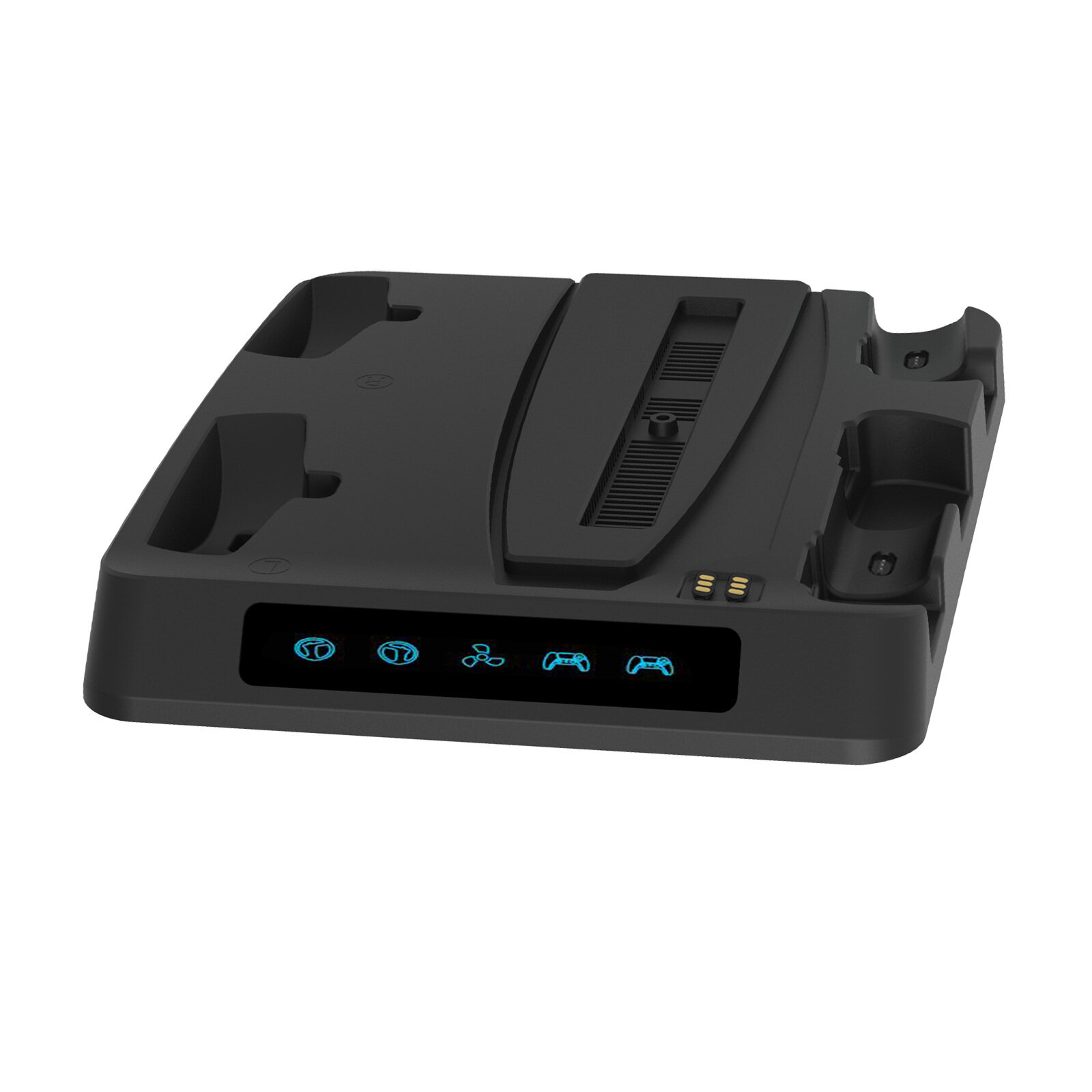 Chân Đế Đứng Sạc 2 Quạt Tản Nhiệt Cho PS5 PSVR2 Cho Máy Chơi Game PS5 Tai Nghe VR2 Phụ Kiện Kính