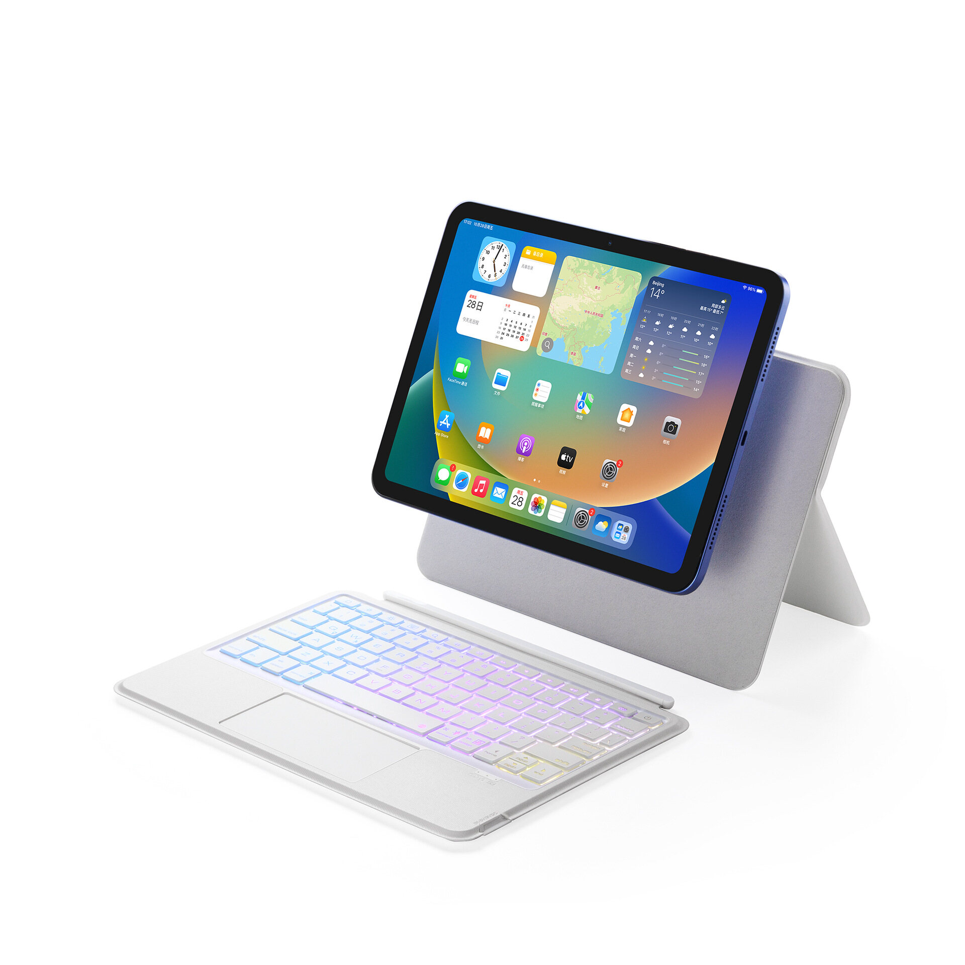 ☘️ iPad A16/ 第10世代 Magic keyboard Folio Magic Keyboard Folio for iPad (A16) - Chinese (Zhuyin) - Apple (SG)
