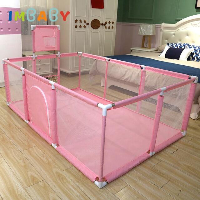 baby playpen and bed