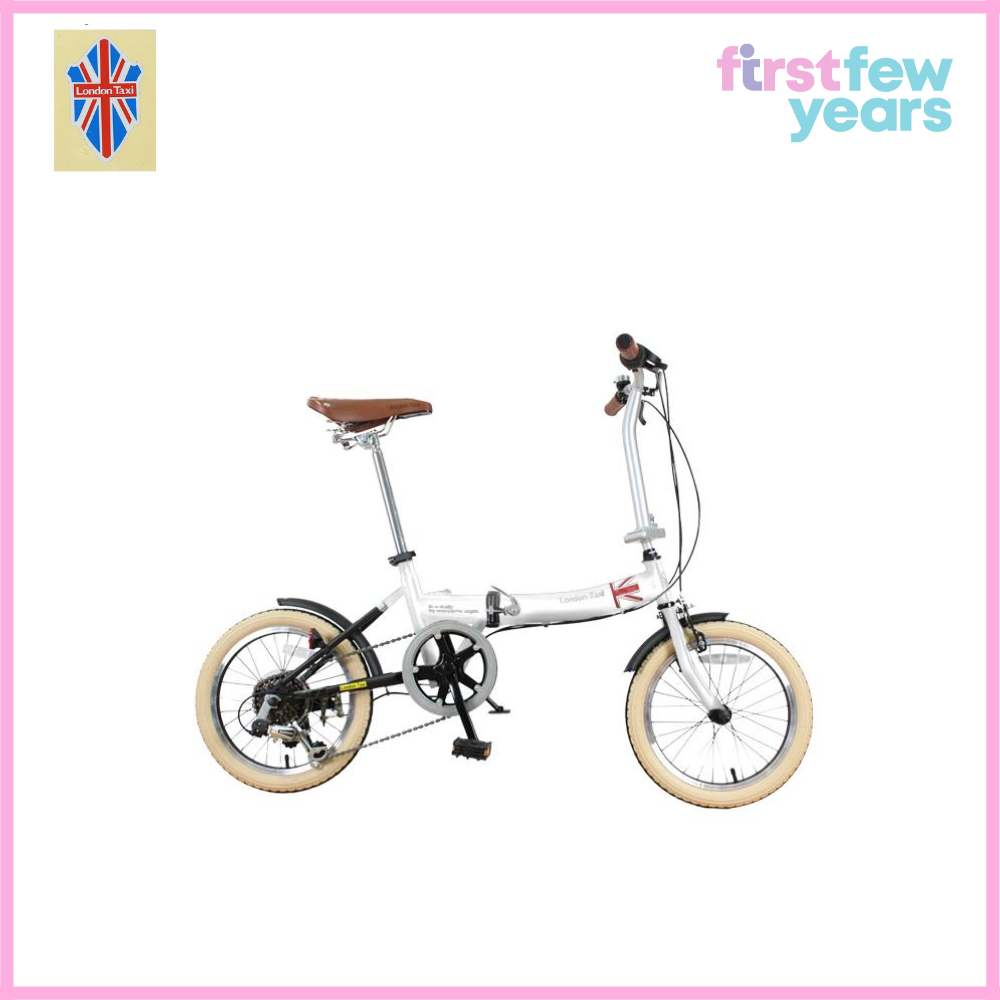 London taxi folding discount bike 16 inch