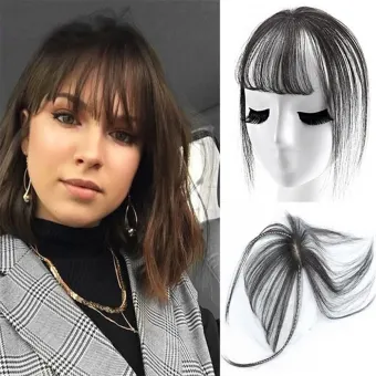 1 6 Inch 1pc Thin 3d Topper Synthetic Hair Women Headwear
