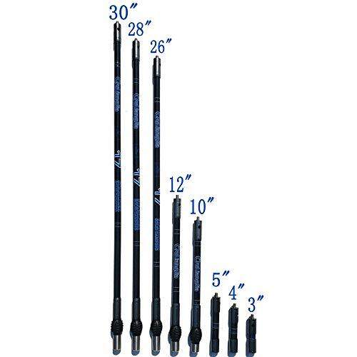 Archery Stabilizer Balance Carbon Rod Side Extender Bar Recurve Compound Bow