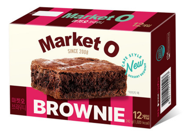 Market O] Brownie Cookies 6EA 120g ,12 EA 240g Real Premium Korean