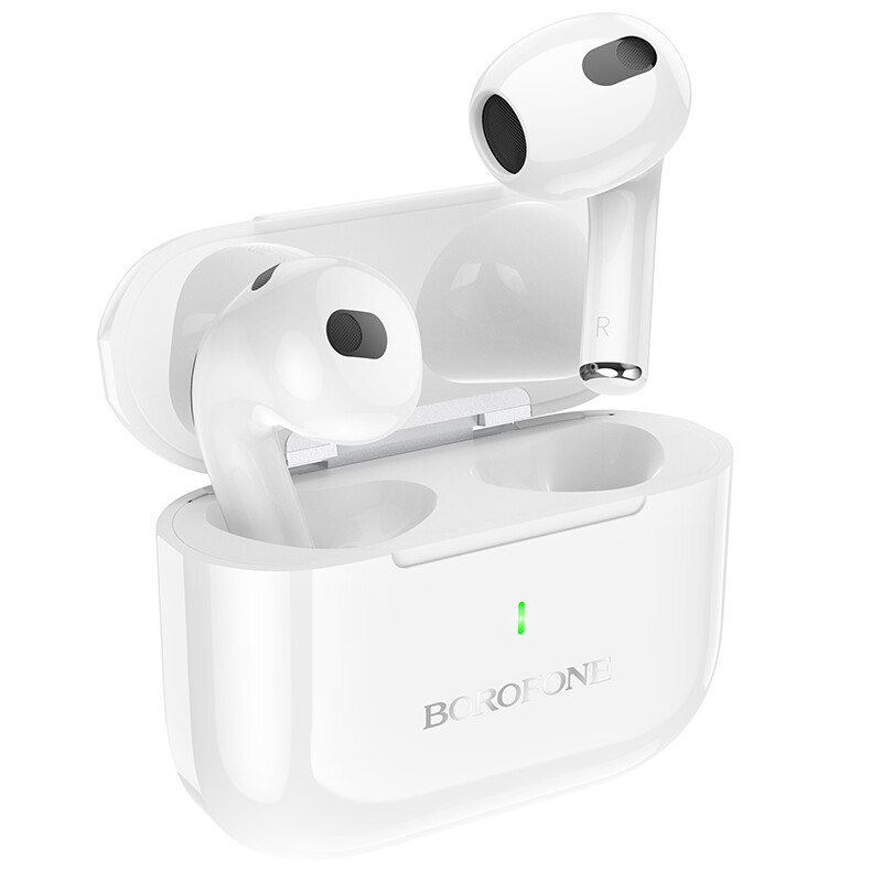 Borofone bw58 không dây chuẩn TWS Tai nghe Tai nghe bluetooth bt5.3 với microphone Điều khiển bằng cảm ứng Earbuds âm thanh nổi HD Bộ tai nghe thể thao cho IOS Android Xiaomi Huawei Oppo Vivo Sumsung tất cả điện thoại thông minh phổ
