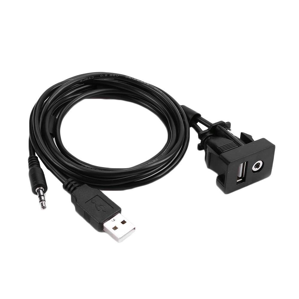 Bảng Điều Khiển Cổng USB, Cáp Mở Rộng AUX USB 3.5Mm Cho Toyota Camry Corolla