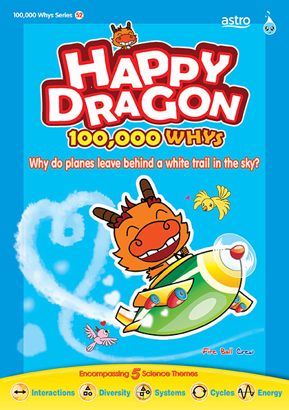 Happy Dragon in Sky